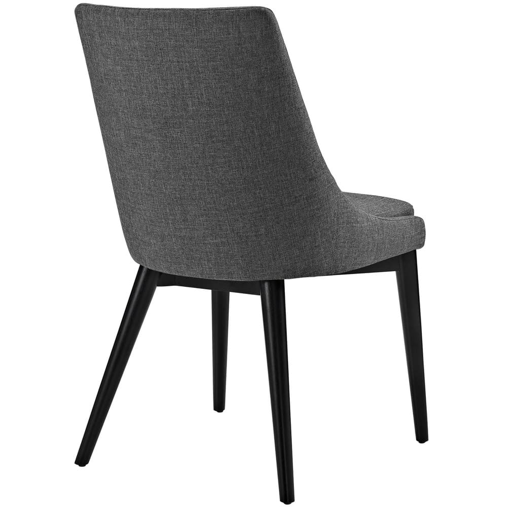 Viscount Fabric Dining Chair in Gray by Modway - Image 4