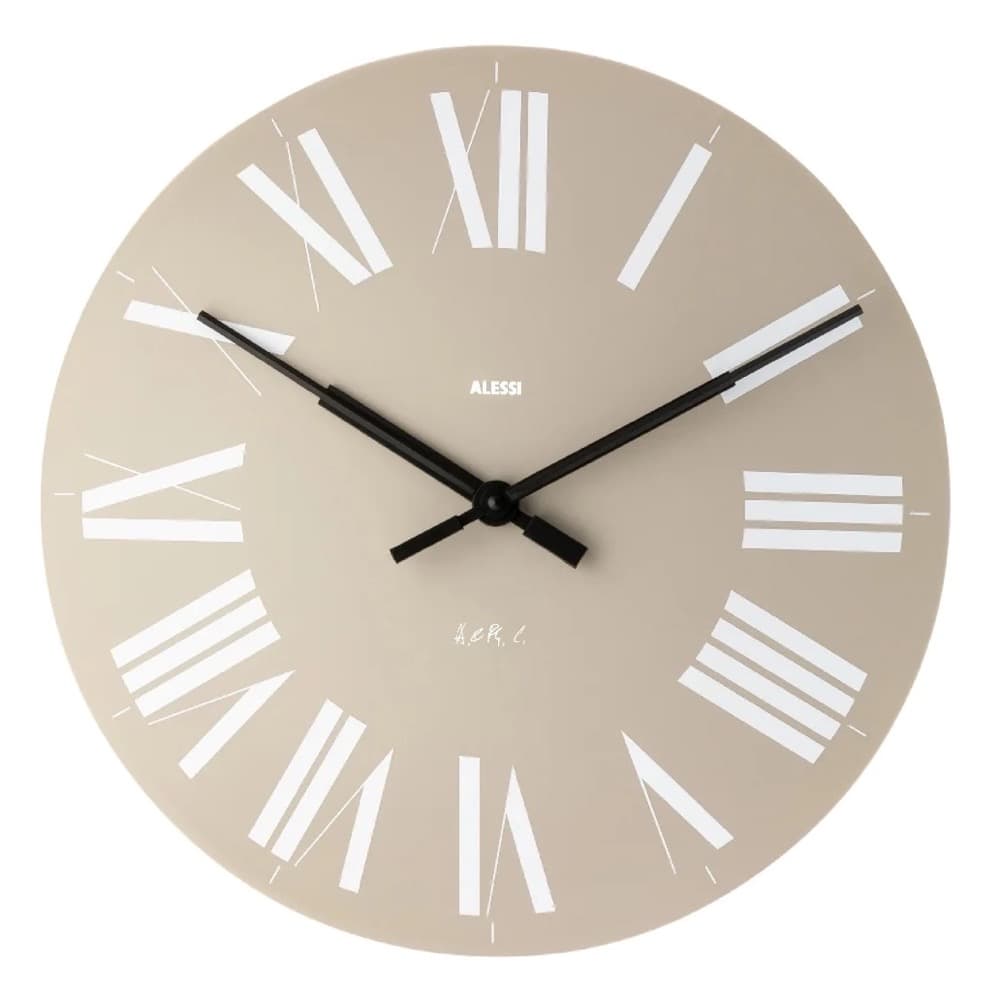 Firenze 14.18" Grey Wall Clock by Alessi