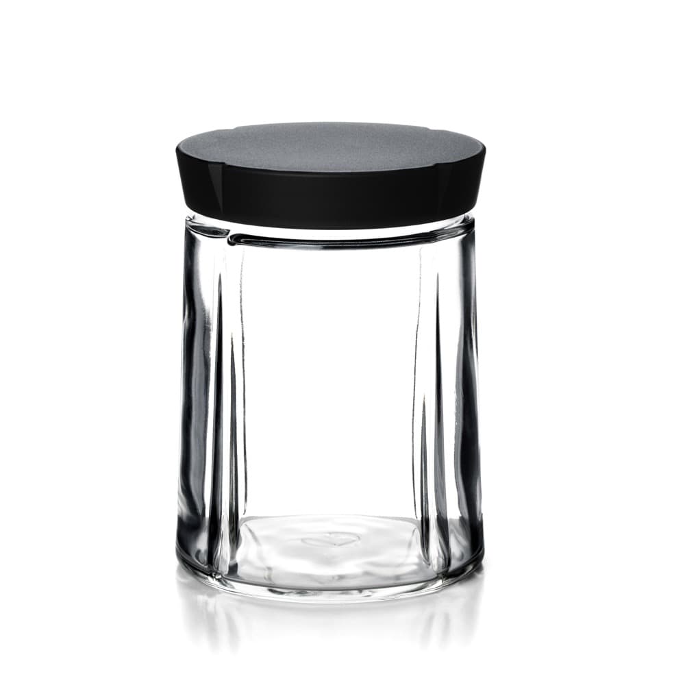 Grand Cru Storage Jar, Black LId, 25.4 oz by Rosendahl