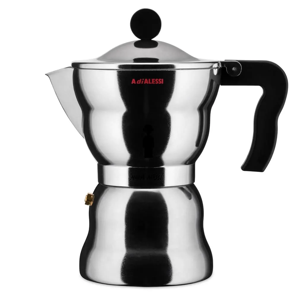 Moka 6-Cup Espresso Coffee Maker by Alessi