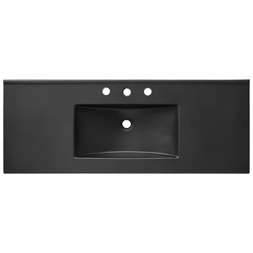 Soma 48" Single Sink Bathroom Vanity in Oak Black by Modway - Image 10