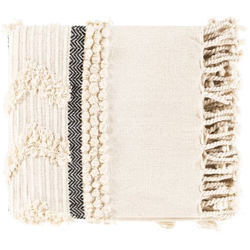 Ivory and Ink Vasant Throw by Livabliss