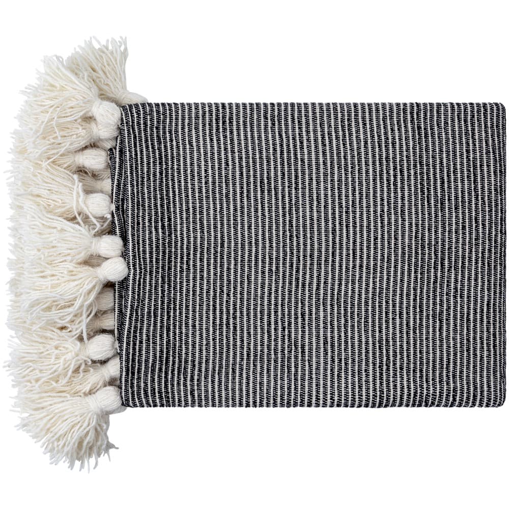 Black and Beige Kapri Throw by Becki Owens for Livabliss