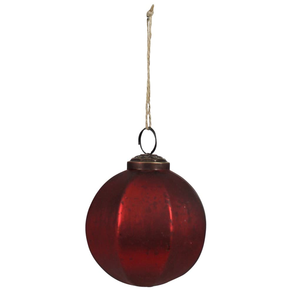 Glass Christmas Ornaments Set of 6 by HomArt - Image 3