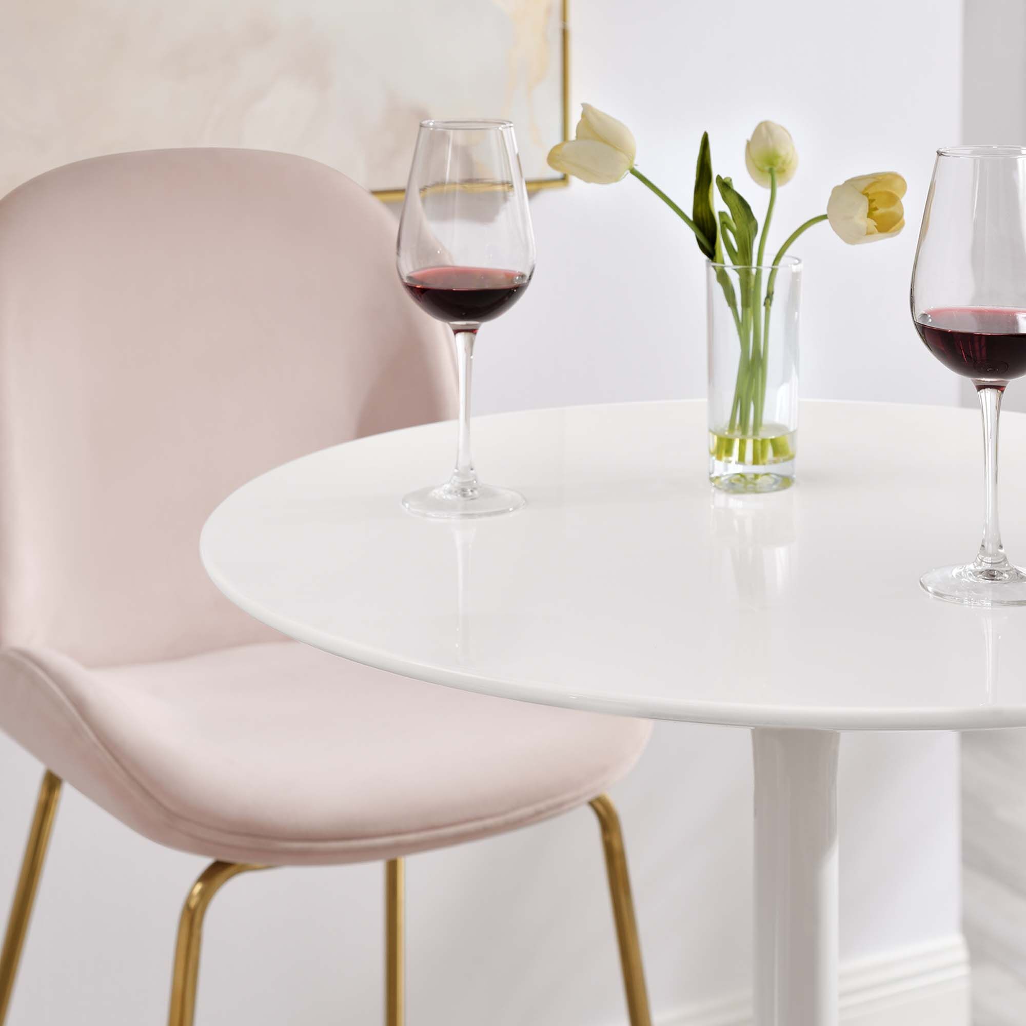 Lippa 28" Round Wood Bar Table by Modway - Image 7