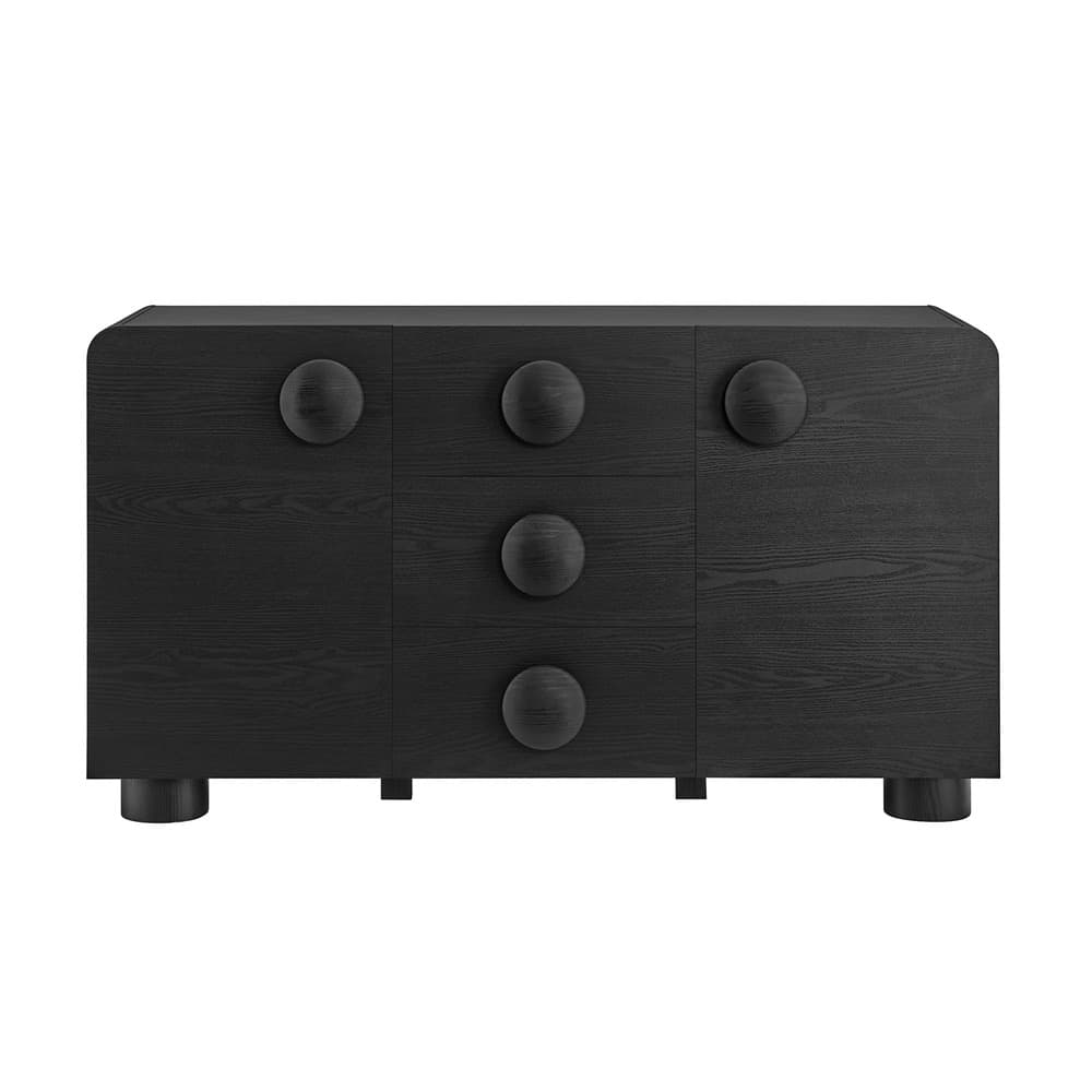 Sonnet 57" Sideboard Storage Cabinet by Modway in Black by Modway - Image 5