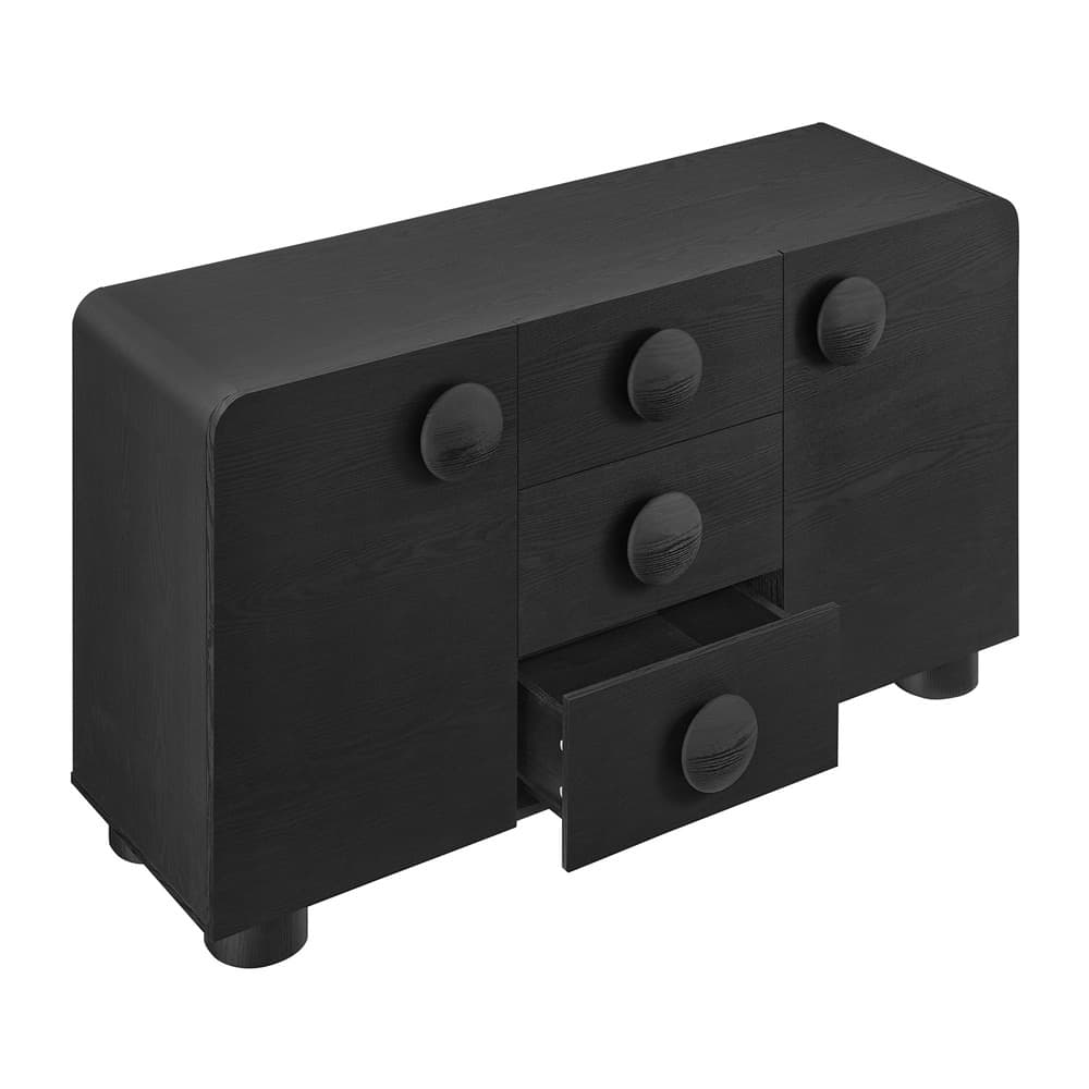 Sonnet 57" Sideboard Storage Cabinet by Modway in Black by Modway - Image 7