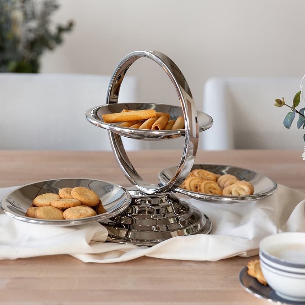 Servo Stainless Steel 3-Tier Server by BIDKhome - Image 7