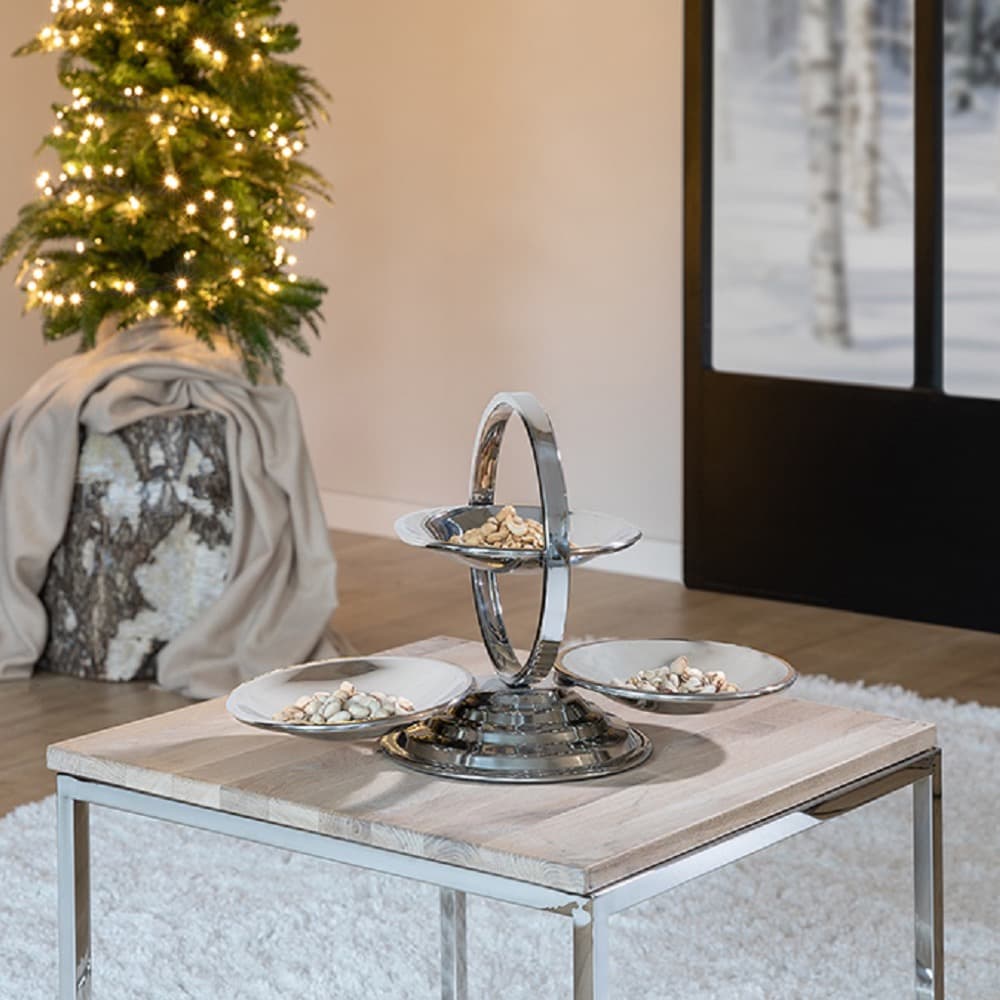 Servo Stainless Steel 3-Tier Server by BIDKhome - Image 10