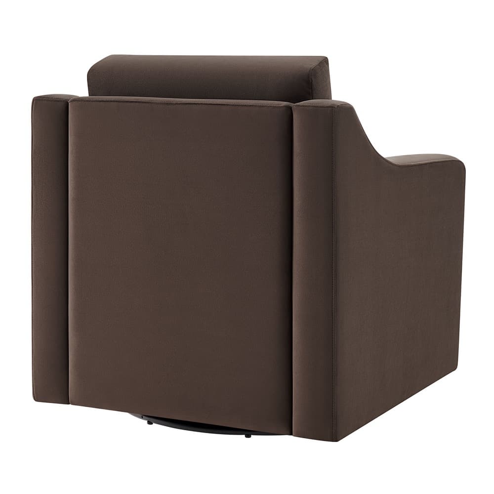 Liora Performance Velvet Armchair in Chocolate by Modway - Image 5