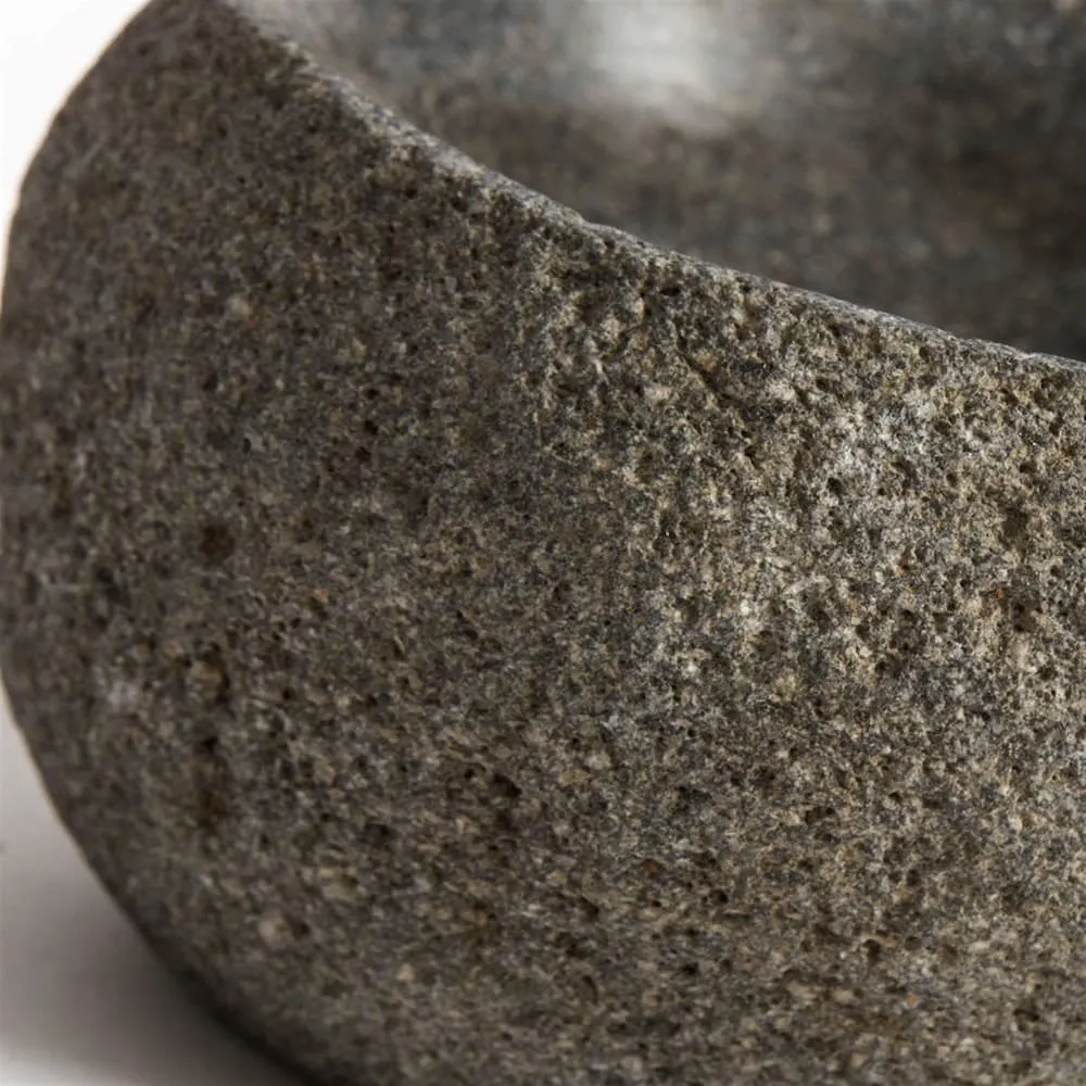 Valley Small Natural Riverstone Bowl by Muubs - Image 3