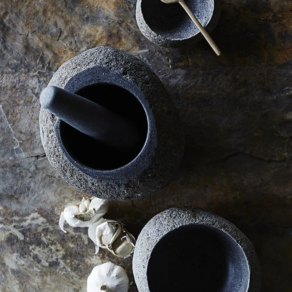 Valley Small Natural Riverstone Bowl by Muubs - Image 7