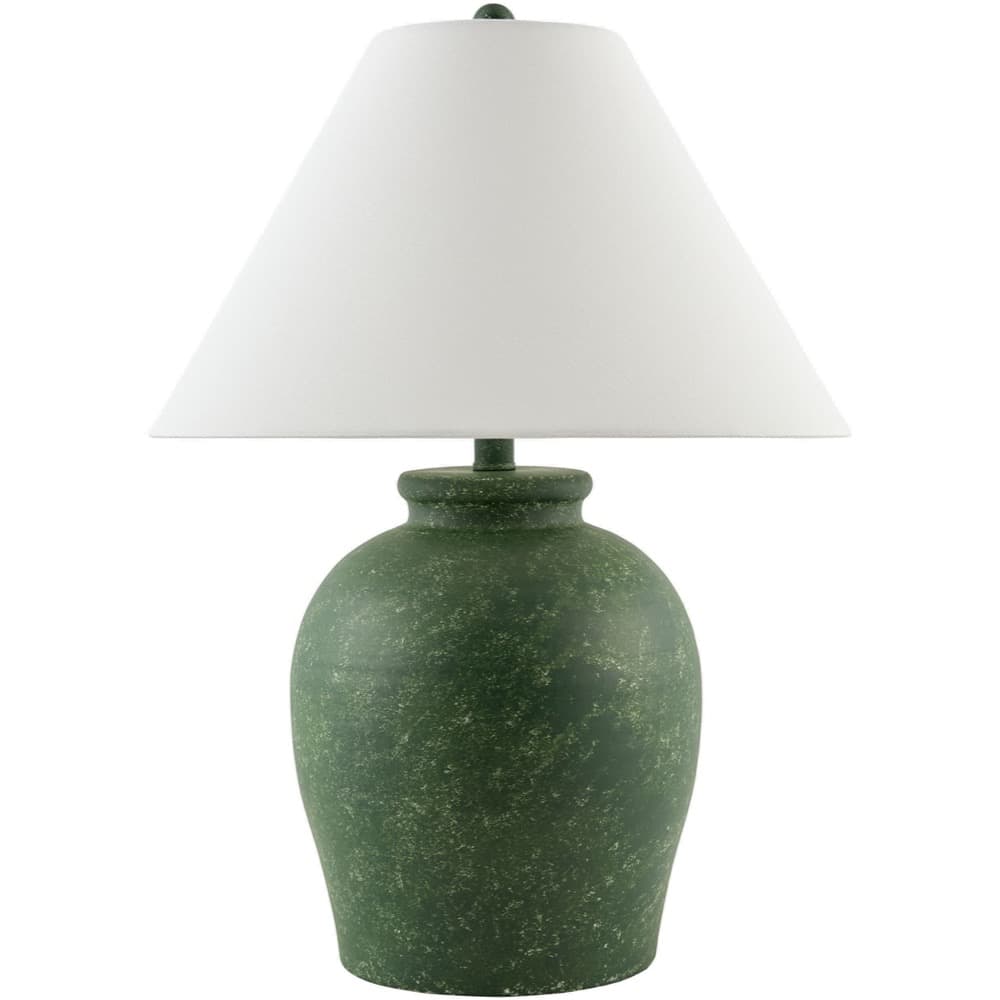 Besson Green Accent Table Lamp by Livabliss
