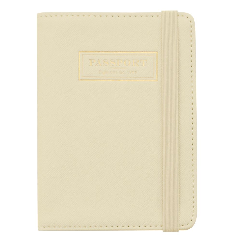 F1 Correspondent Passport Holder Ivory by Flight 001