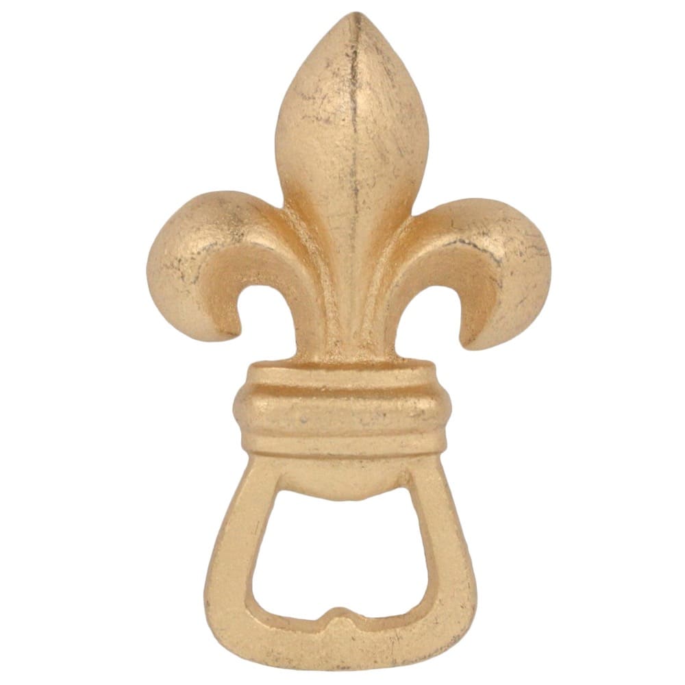 Gold Fleur De Lys Bottle Opener by HomArt