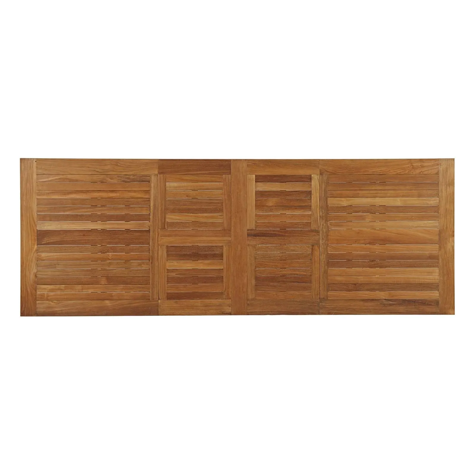 Marina Extendable Outdoor Teak Dining Table by Modway - Image 7