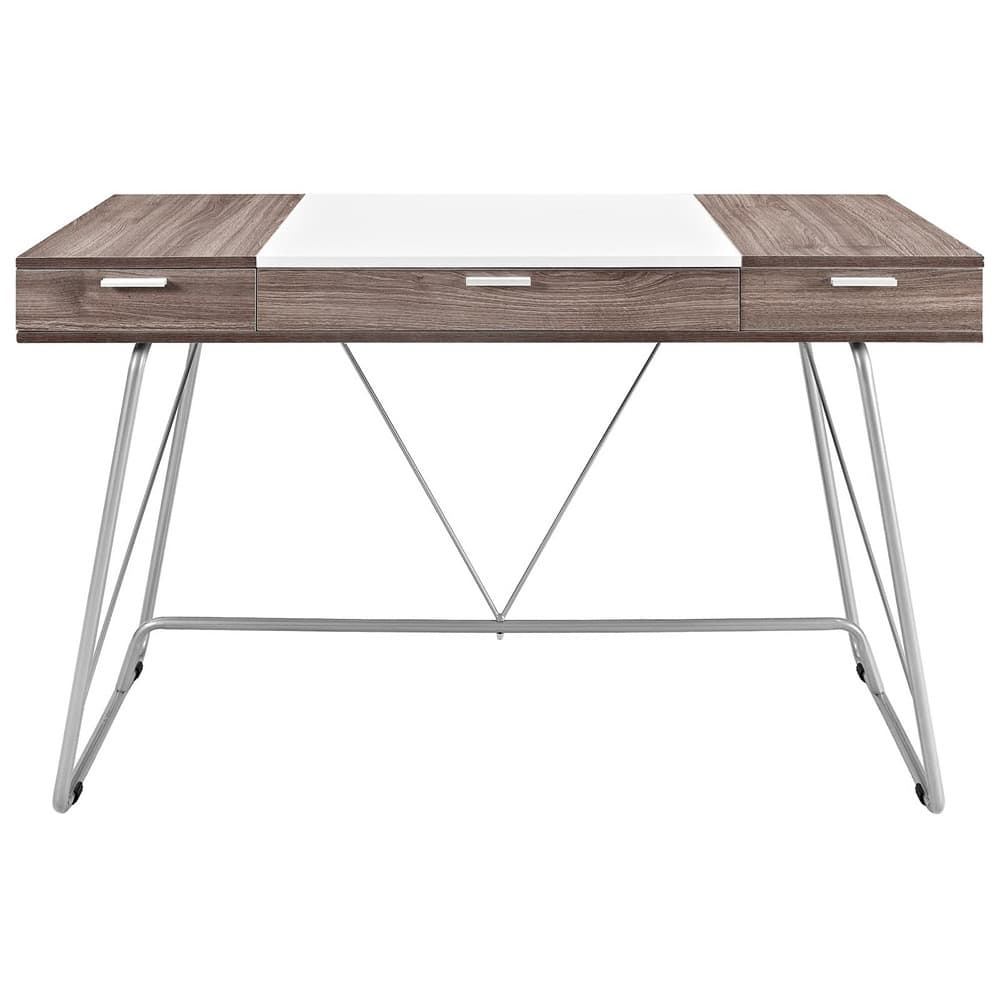 Panel Office Desk in Birch by Modway - Image 3