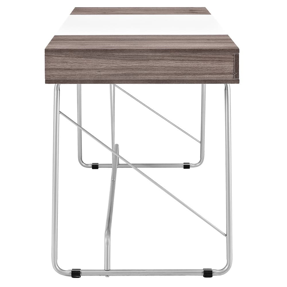 Panel Office Desk in Birch by Modway - Image 5