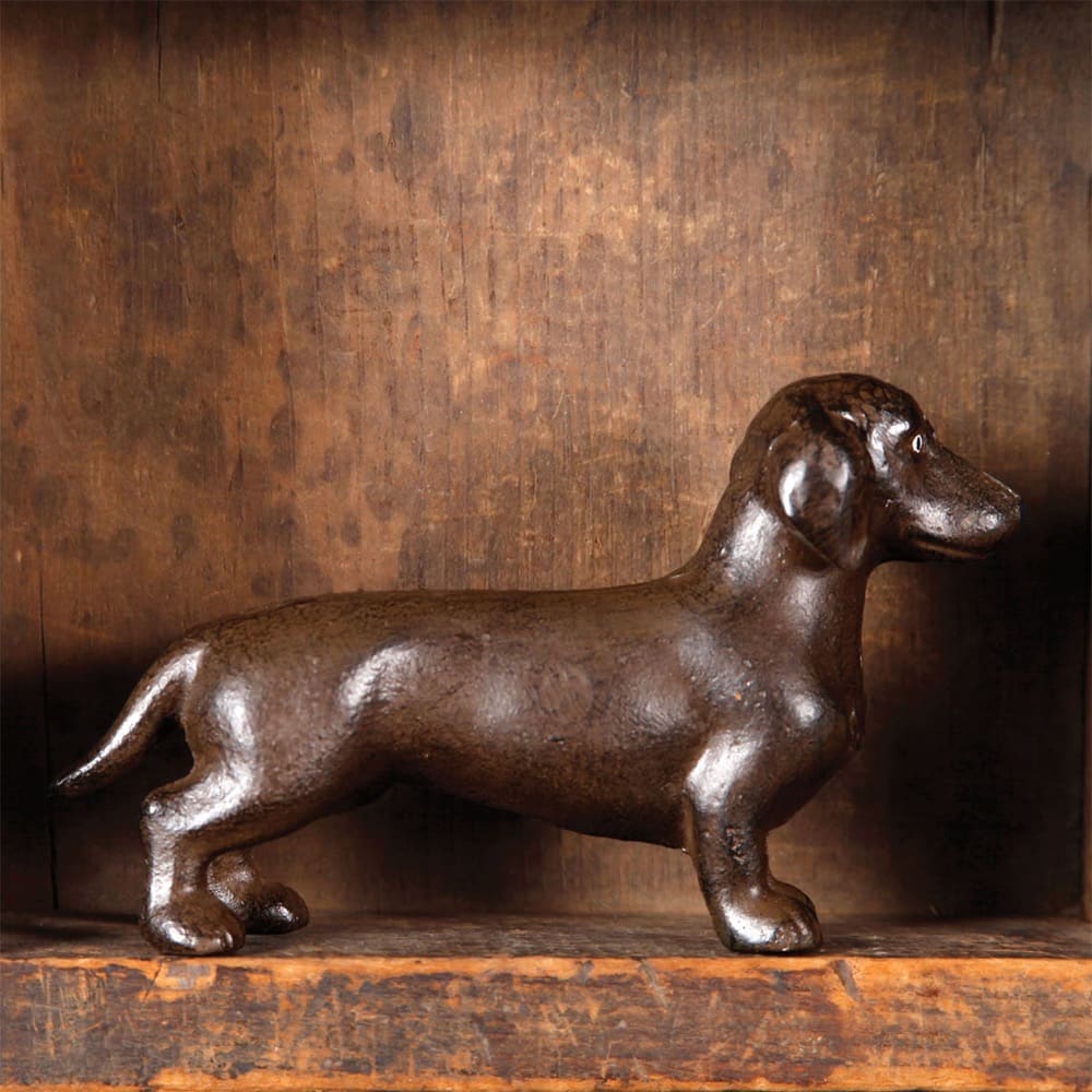 Cast Iron Gaston the Dachshund by HomArt - Image 2