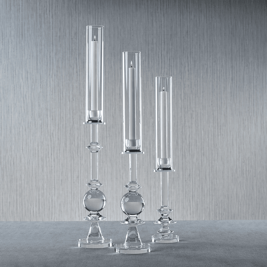 Valentina Crystal Candle Holders by Zodax