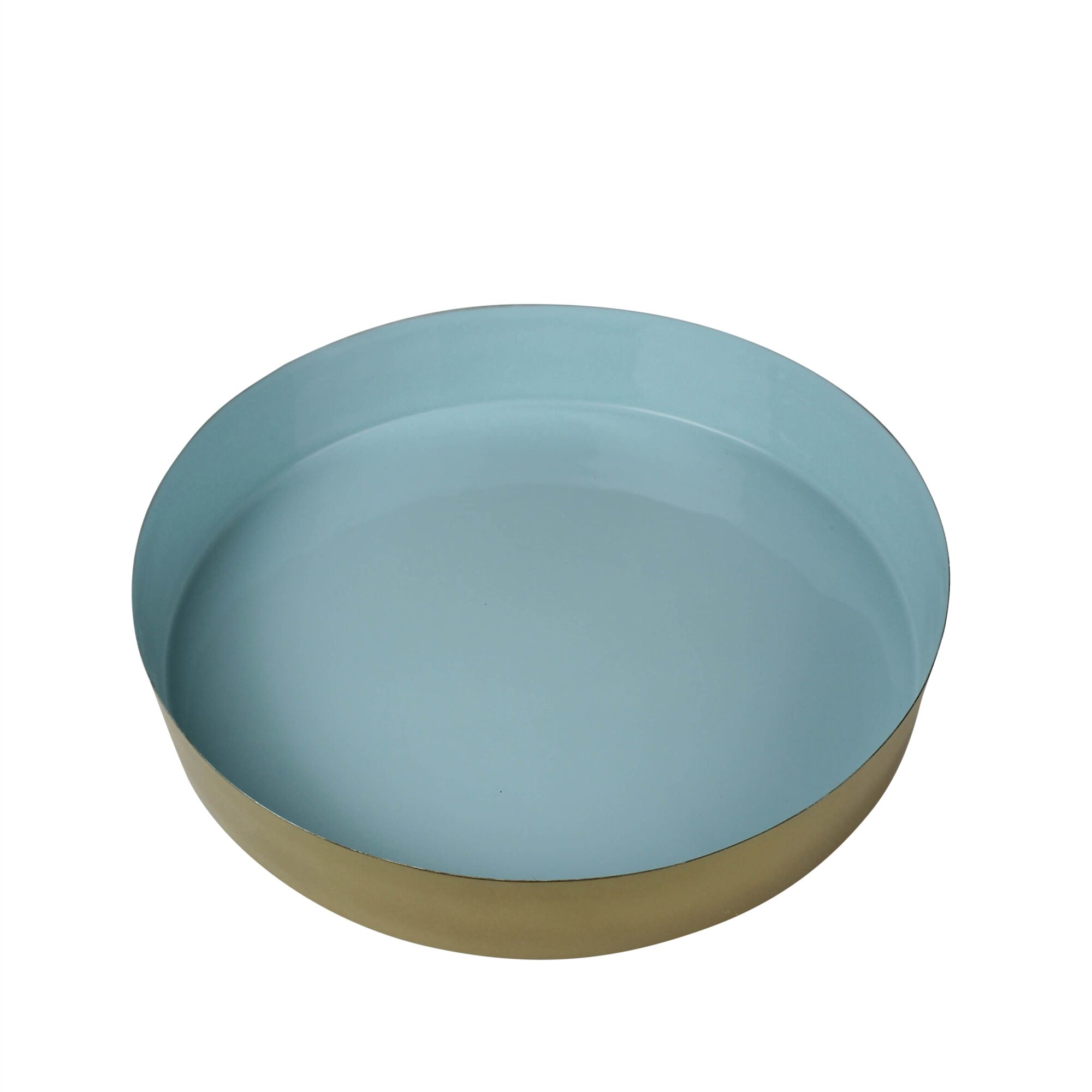 Blue Enamel Trays Set of 3 by HomArt - Image 2
