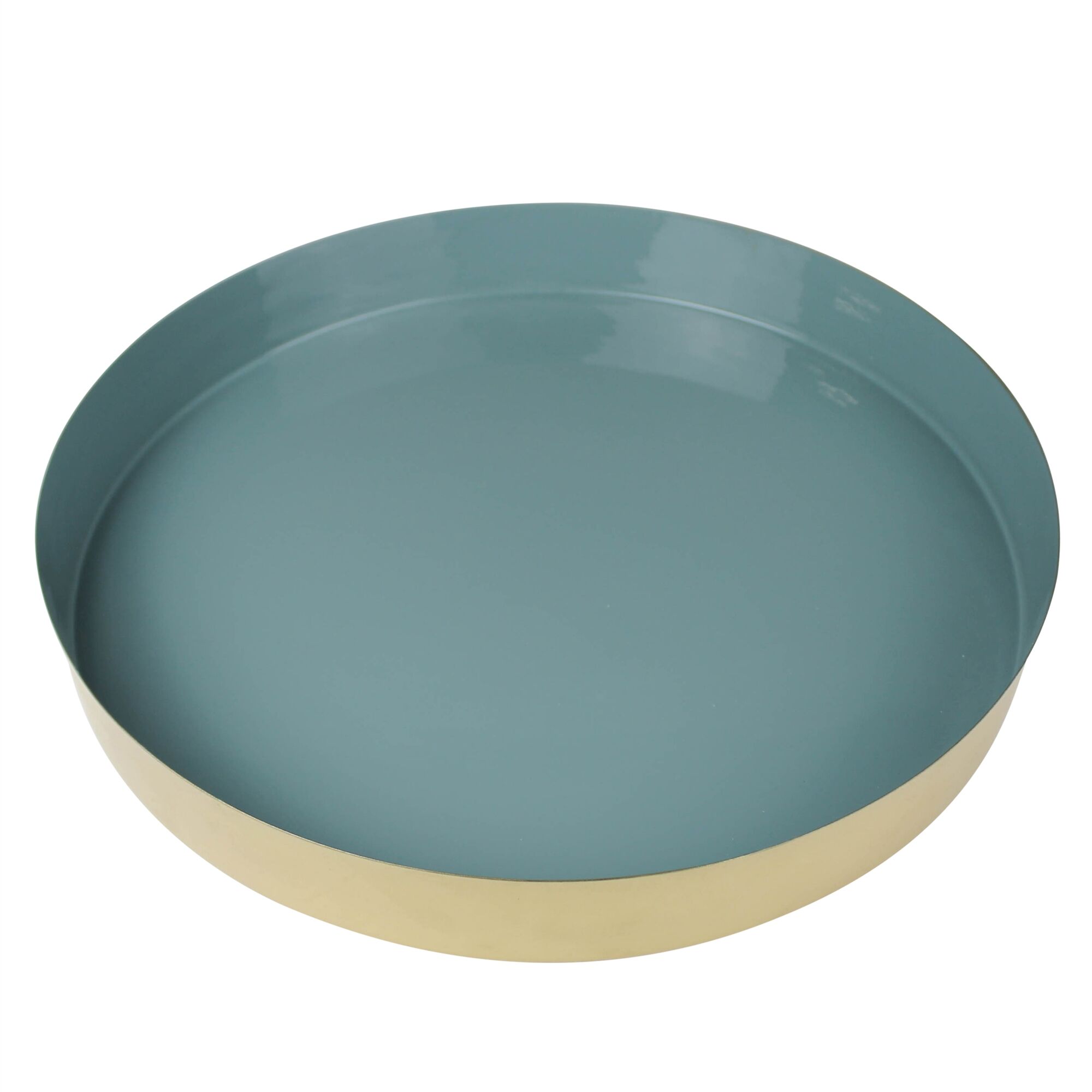 Blue Enamel Trays Set of 3 by HomArt - Image 4