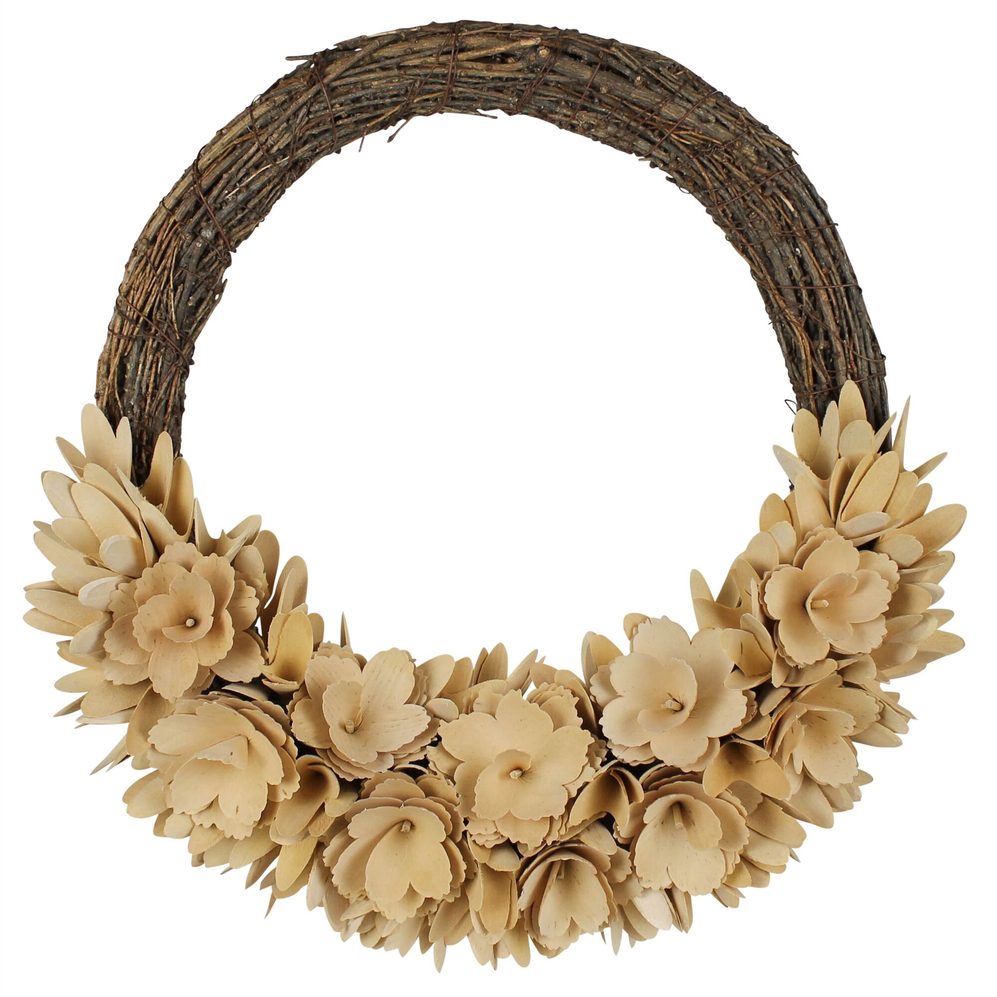 HomArt Wood Curl Wreath - Thumbnail 2