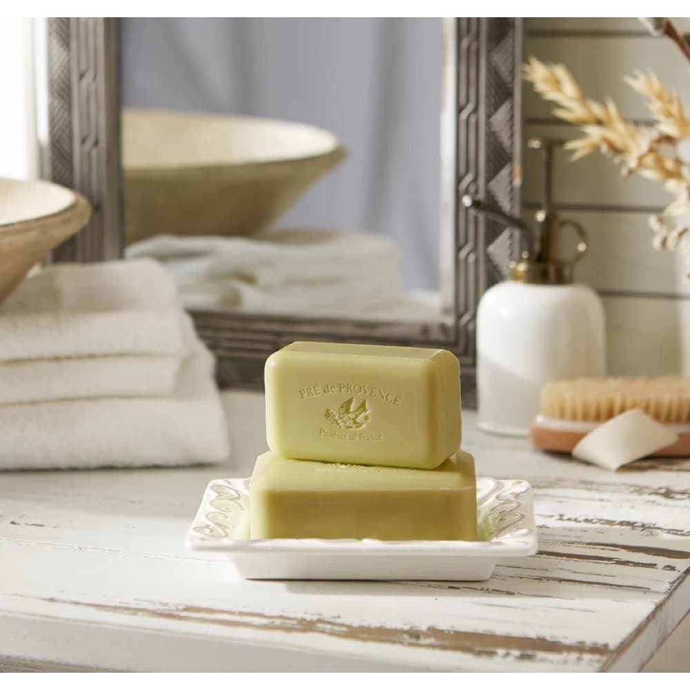 Green Tea Shea Butter Soap by Pre de Provence - Image 2