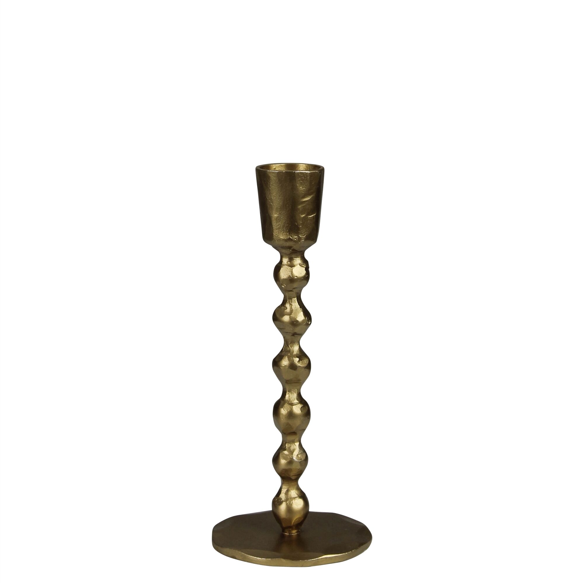 Talega Beaded Brass Stem Taper Holders by HomArt - Image 2