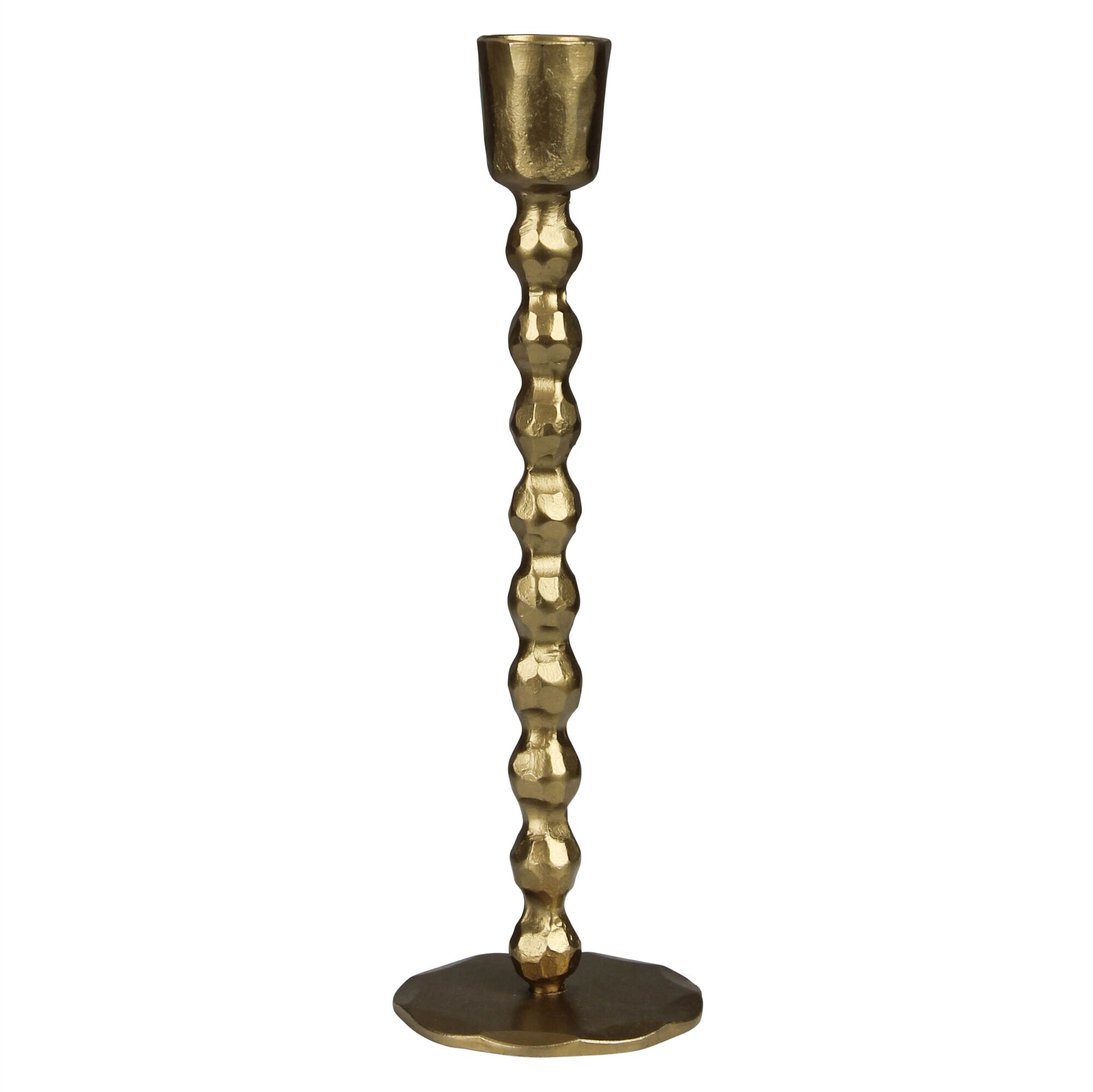 Talega Beaded Brass Stem Taper Holders by HomArt
