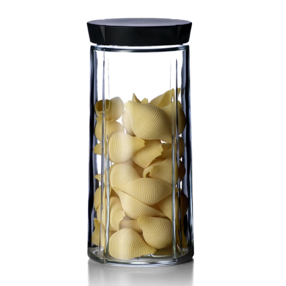 Grand Cru Storage Jar, Black LId, 50.7 oz by Rosendahl - Image 3