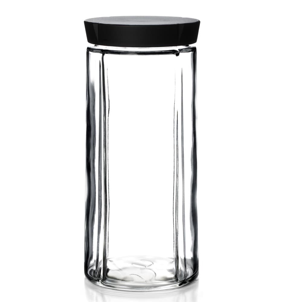 Grand Cru Storage Jar, Black LId, 50.7 oz by Rosendahl