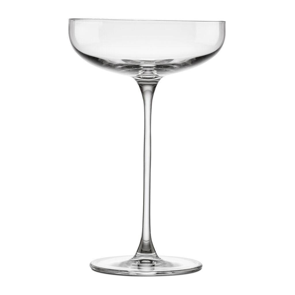 Savage Set of 2 Coupe Glasses by Nude Glass
