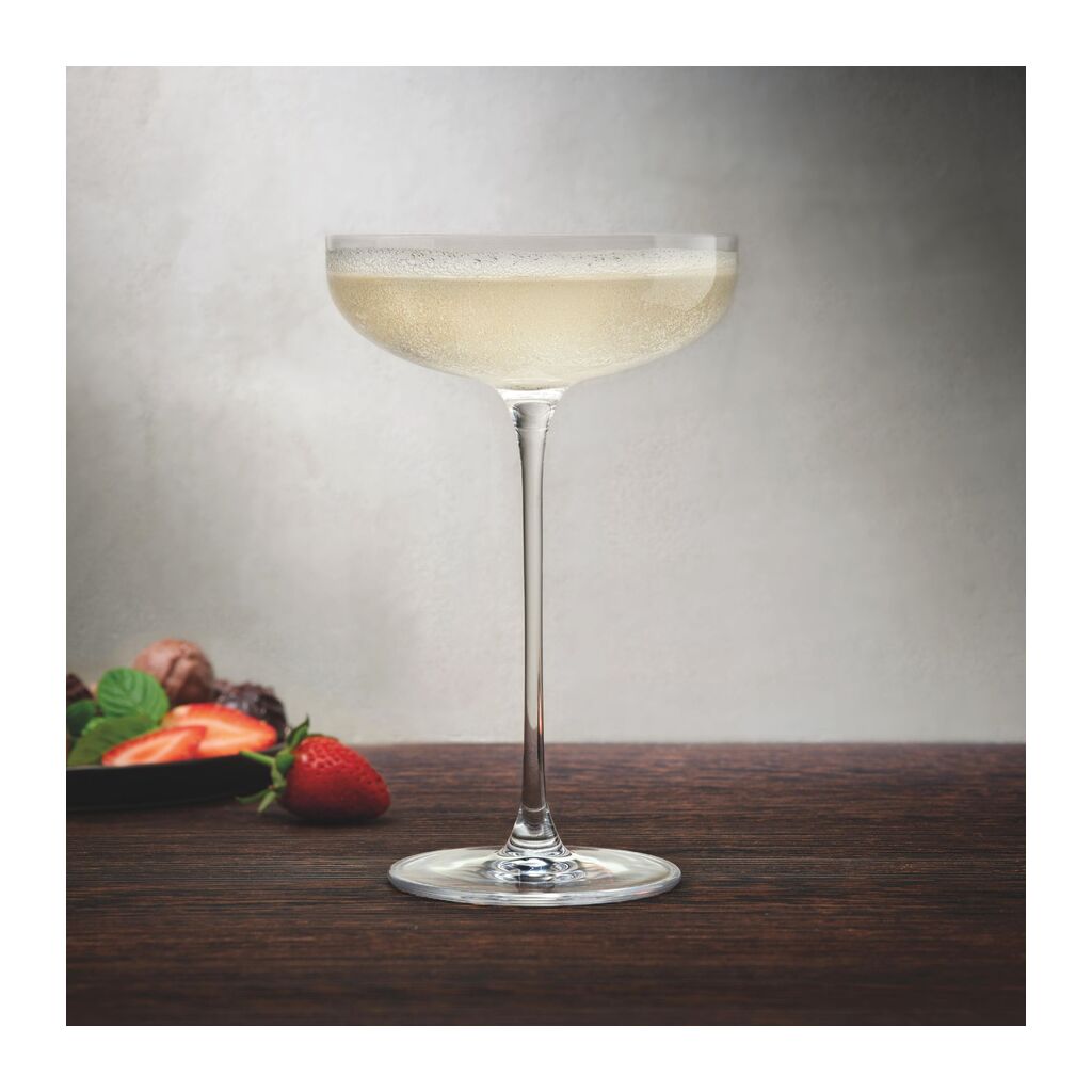 Savage Set of 2 Coupe Glasses by Nude Glass - Image 3