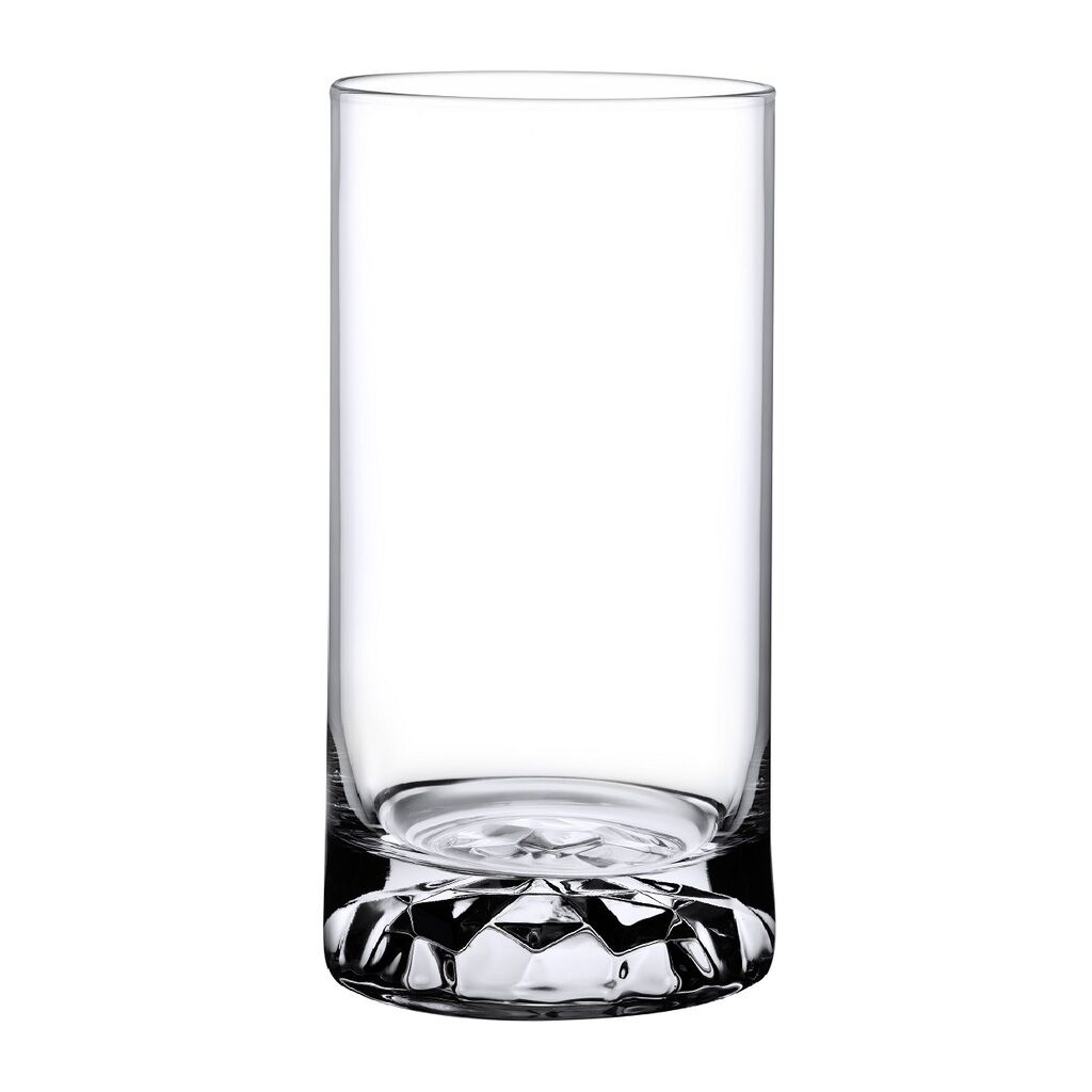 Club Ice Set of 4 High Ball Glasses Medium by Nude Glass