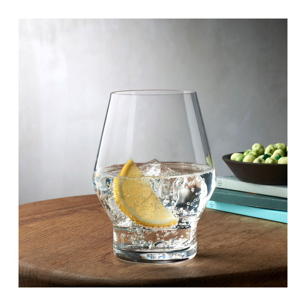 Beak Set of 2 Clear Glasses by Nude Glass - Image 3