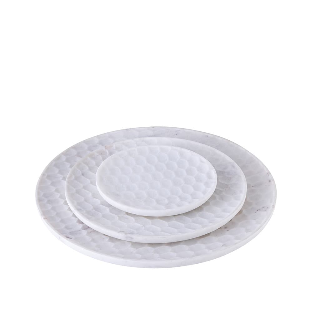 White Marble Platters by BIDKhome - Image 5