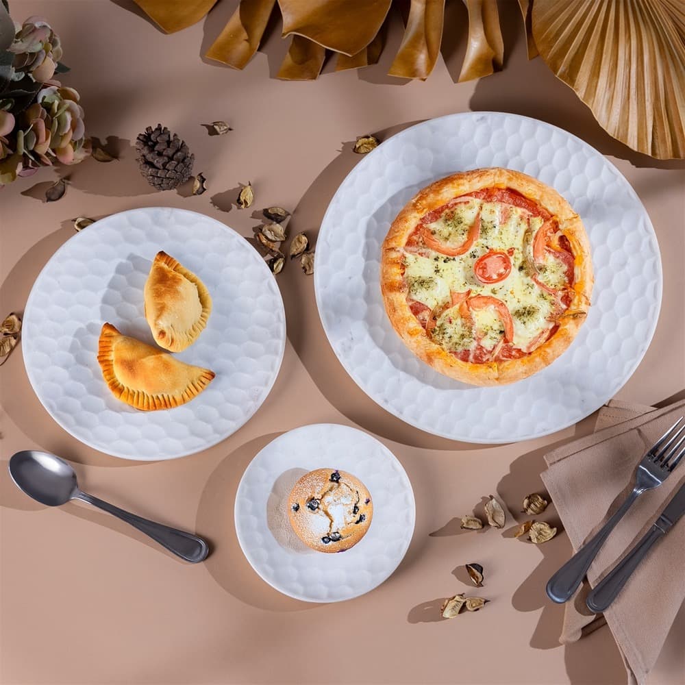 White Marble Platters by BIDKhome - Image 9