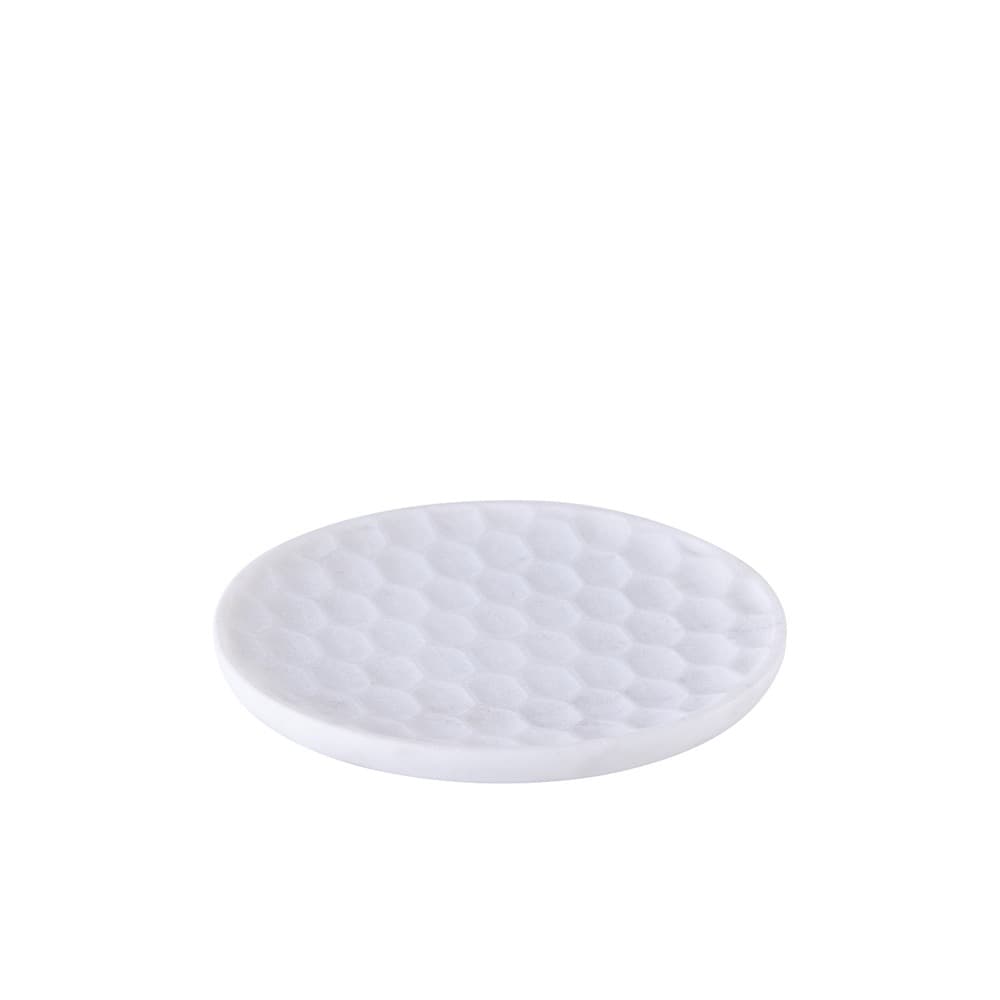 White Marble Platters by BIDKhome - Image 2