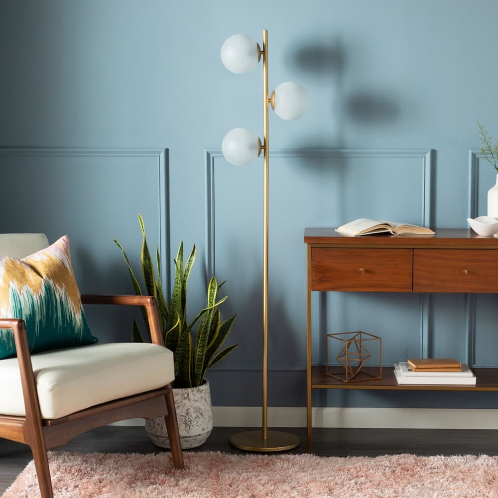 Jacoby Gold Accent Floor Lamp by Livabliss - Image 2