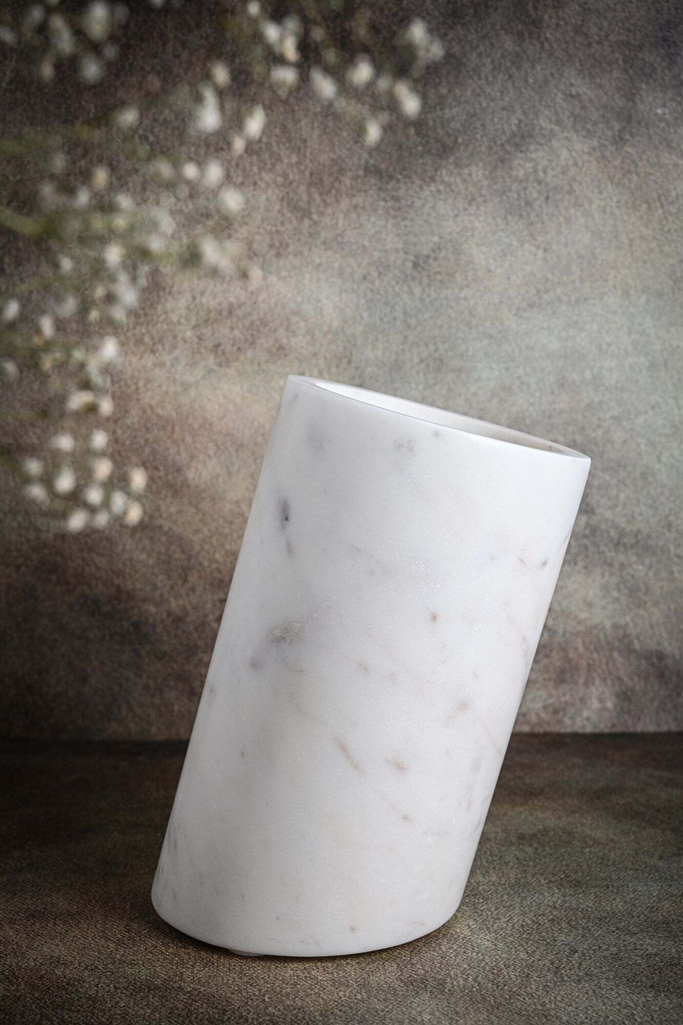 White Marble Wine Cooler by BIDKhome - Image 3