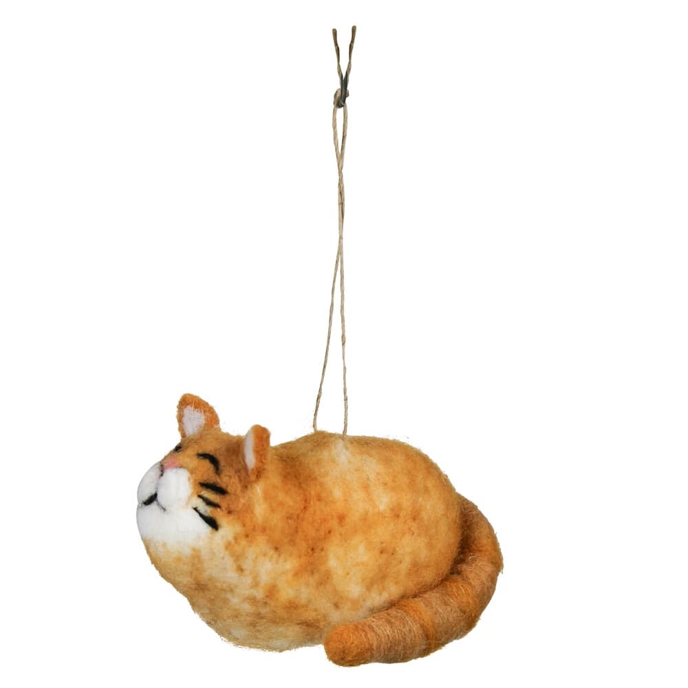 Felt Cat Ornaments Set of 3 by HomArt - Image 2