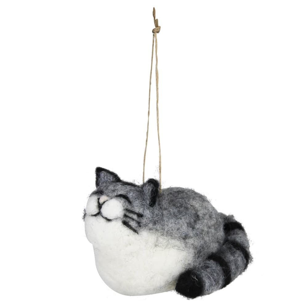 Felt Cat Ornaments Set of 3 by HomArt - Image 3