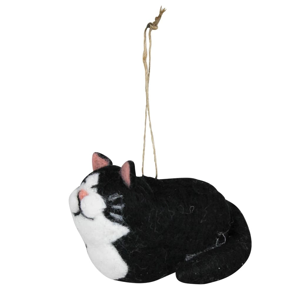 Felt Cat Ornaments Set of 3 by HomArt - Image 4