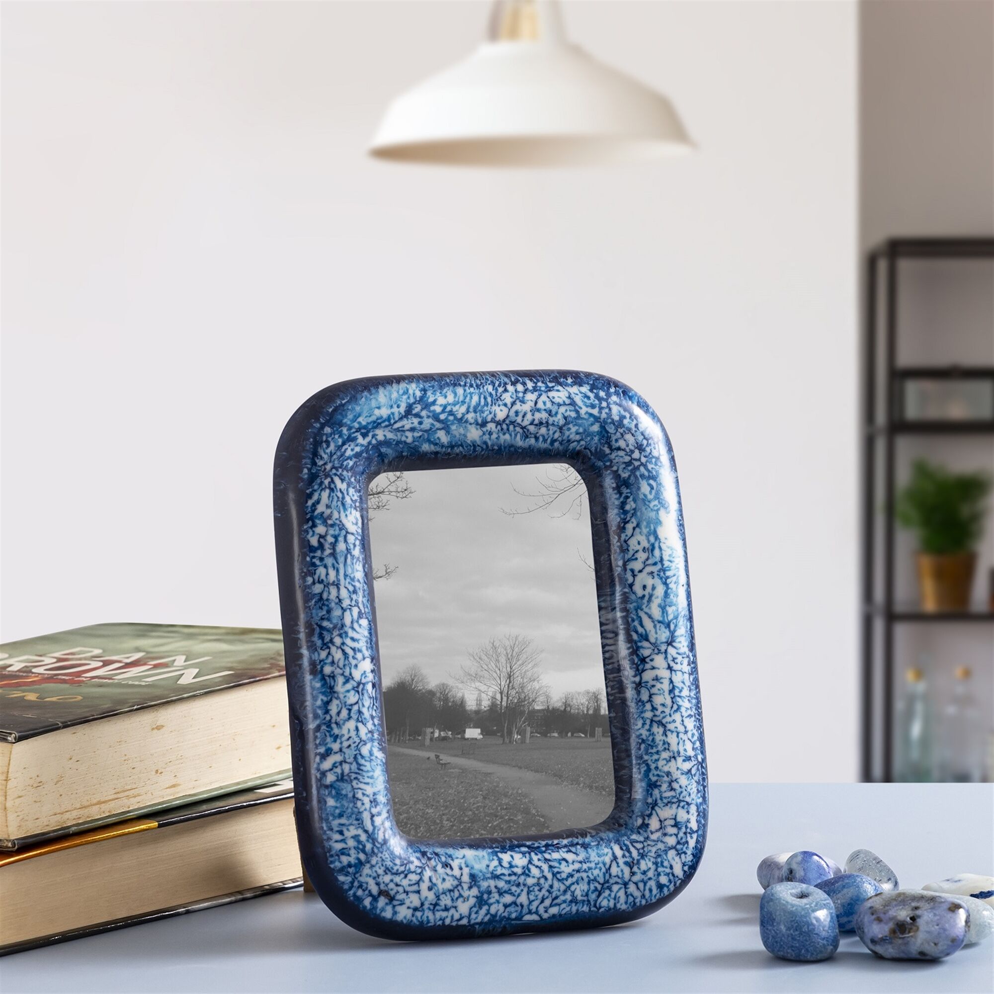 Blue Resin 4 x 6 Frame by BIDKhome - Image 5