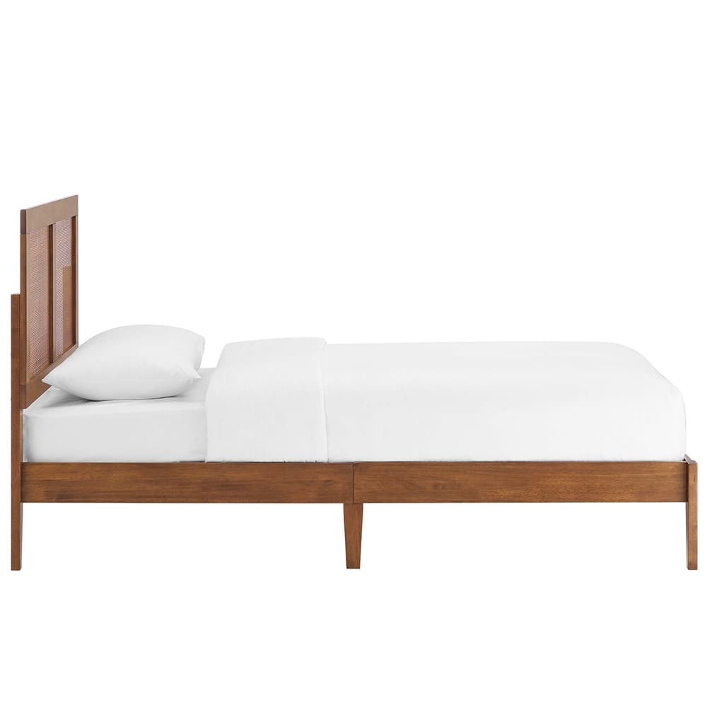 Sirocco Rattan and Wood Twin Platform Bed by Modway - Image 3