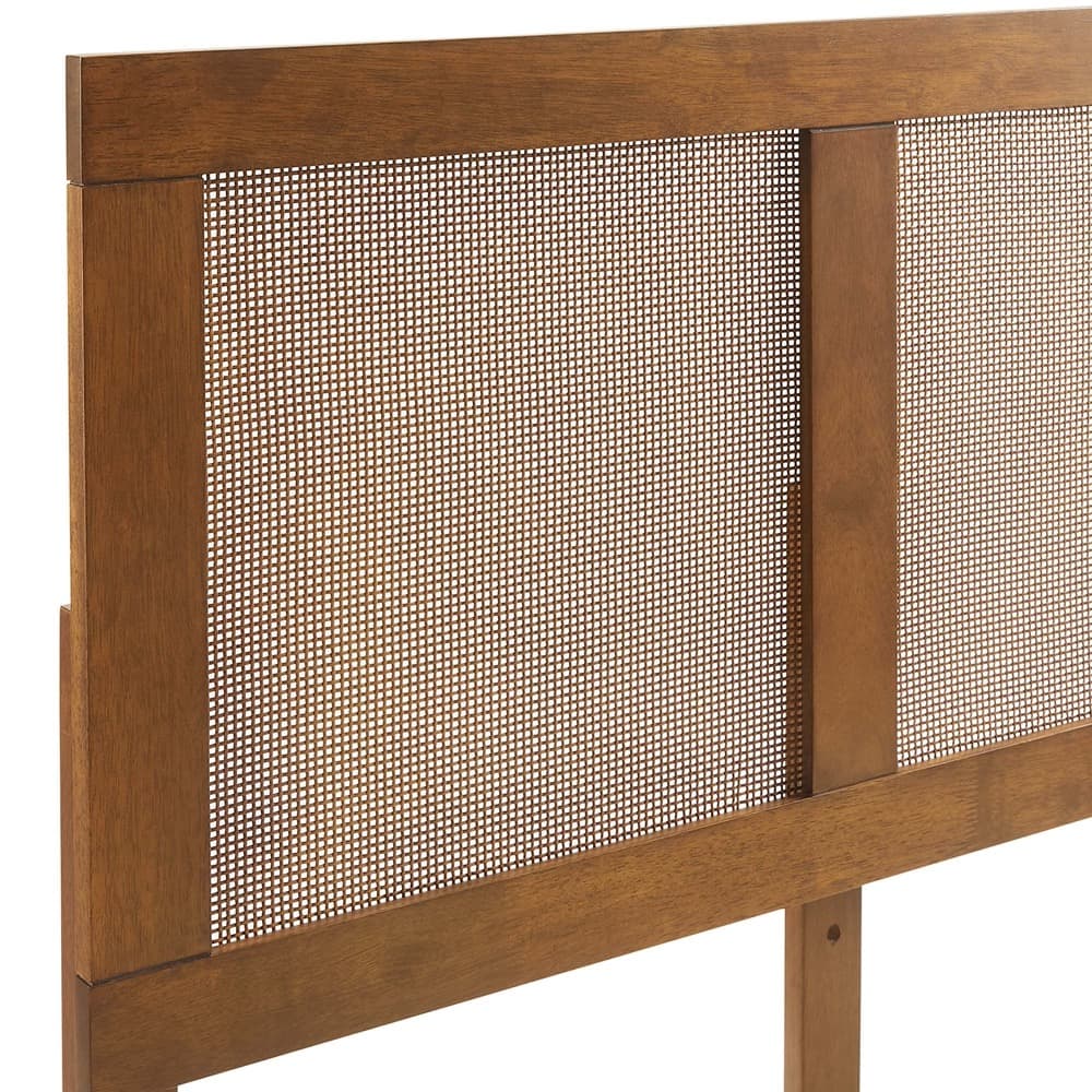Sirocco Rattan and Wood Twin Platform Bed by Modway - Image 7