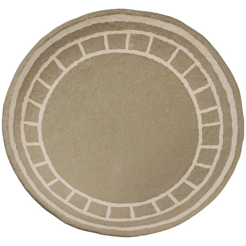 Miranda Sand and White Plate by Abigails - Image 2