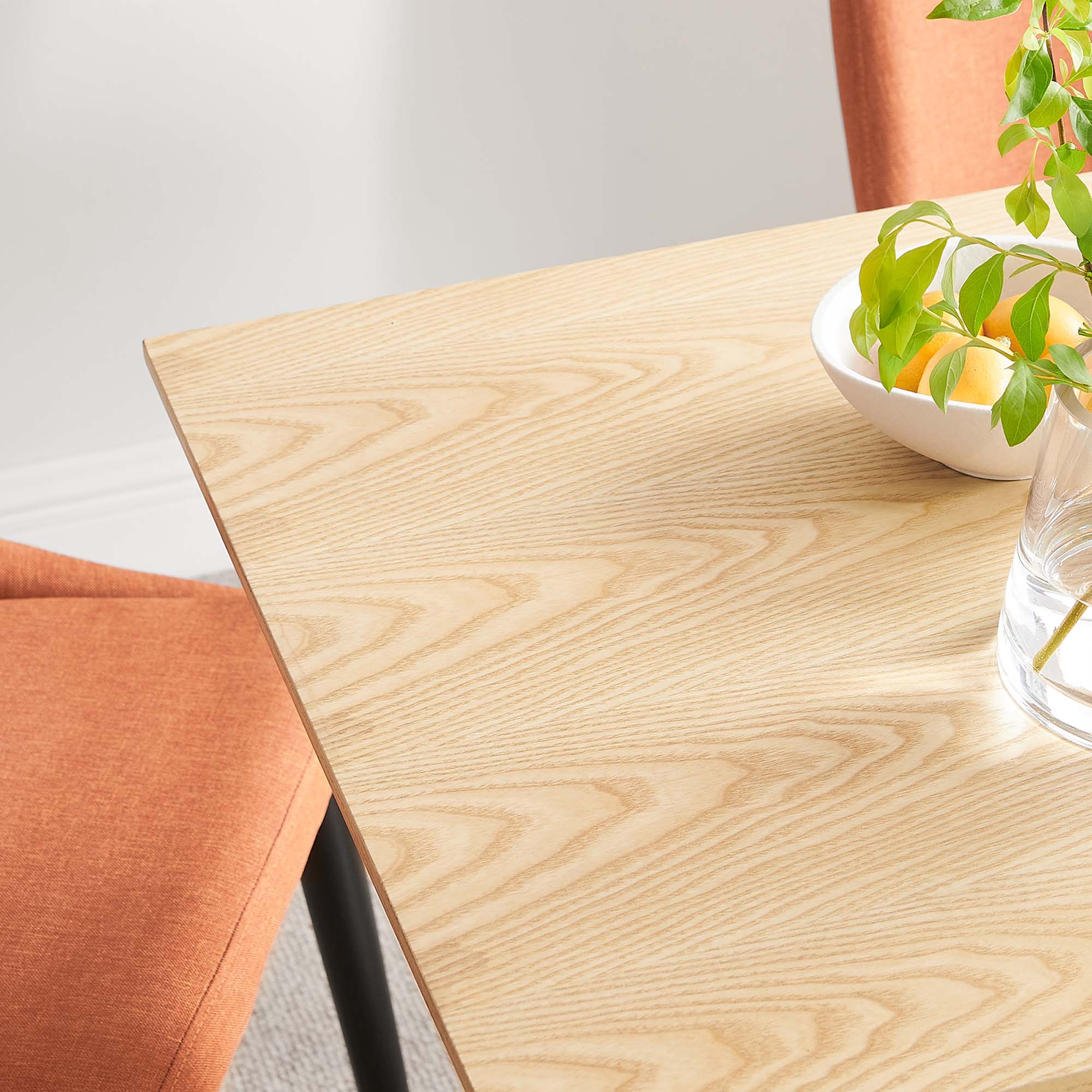 Lippa 24" Square Wood Dining Table by Modway - Image 7
