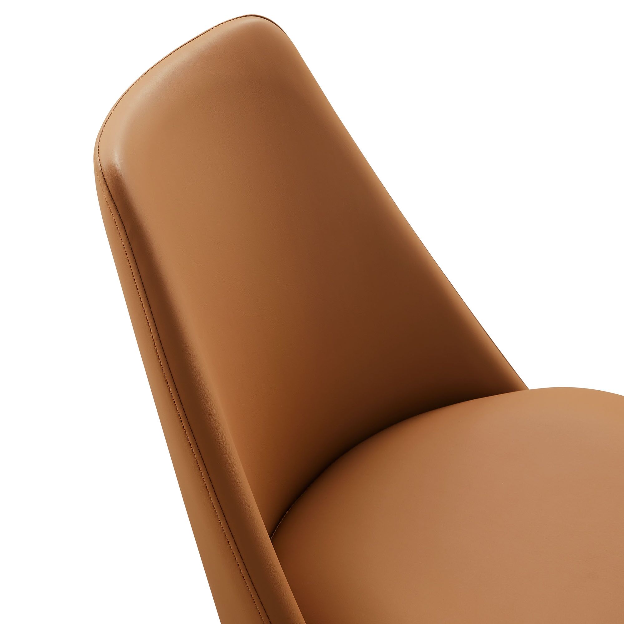 Lippa Swivel Dining Vegan Leather Side Chair by Modway - Image 7